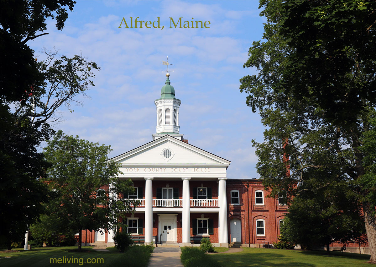 York County Courthouse Alfred Maine