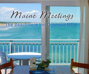 Southern Coast Maine view from the rooms at Beachmere Inn in Ogunquit Maine 